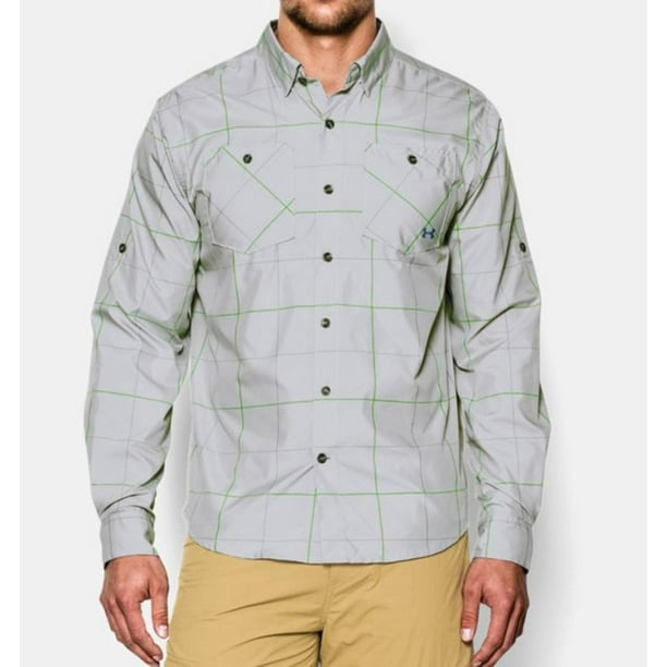 Under Armour Mens Ua Chesapeake S/S Plaid Shirt Under Armour Mens Ua Chesapeake S/S Plaid Shirt